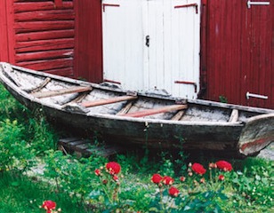 Norwegian pram dooryard